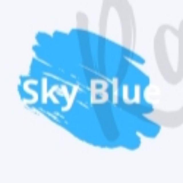 Cat Sepatu Tas Canvas Suede Nubuck 60ml Gratis Kuas-Sky Blue