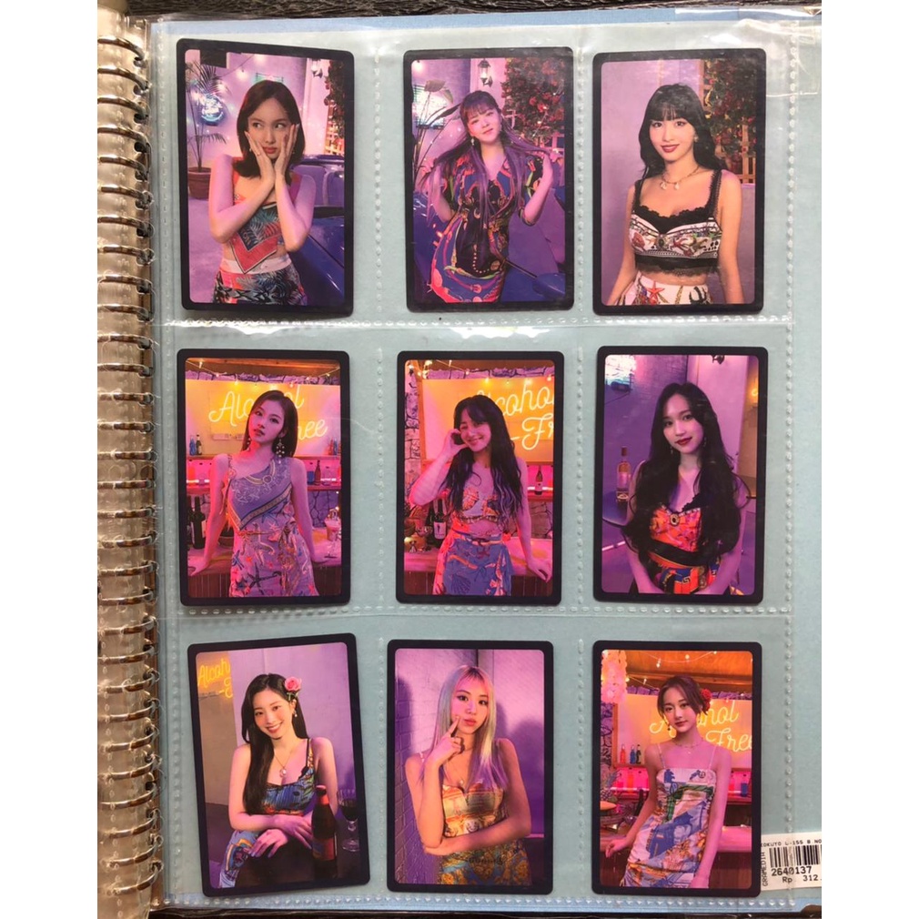 [SHARING] TWICE PC BENEFIT PHOTOCARD TASTE OF LOVE