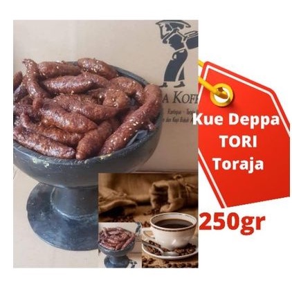 

Kue Khas Toraja Deppa TORI dari Ketan Gula Aren Asli 250 Gr