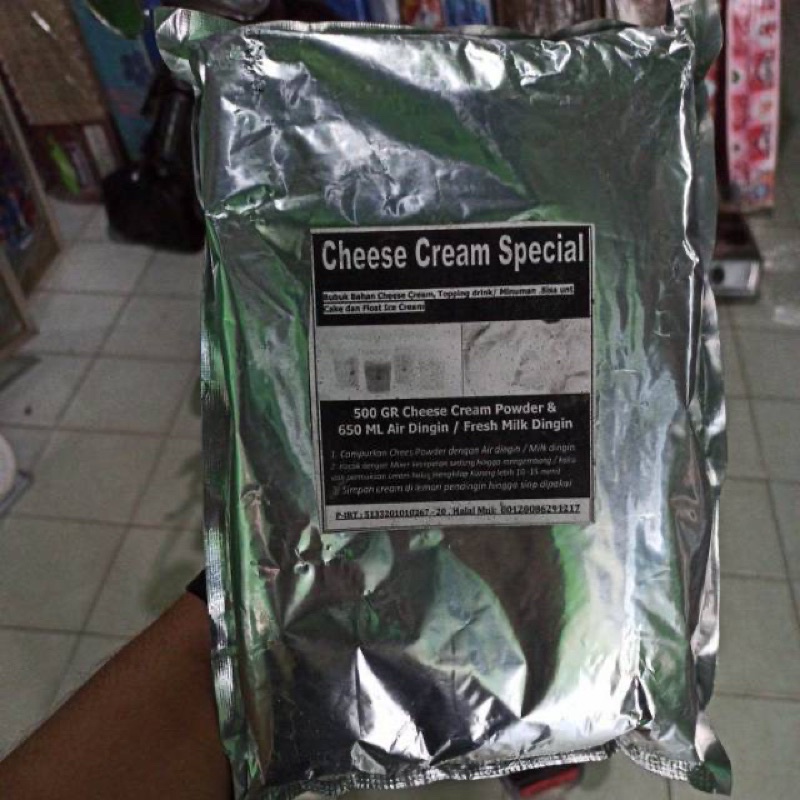 

CHEESE CREAM SPESIAL TOPPING MINUMAN 1KG