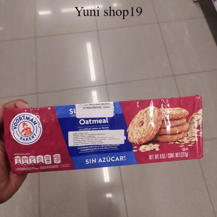 

voortman sugar free oatmeal 227gr