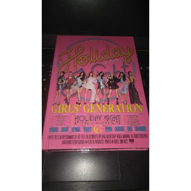 [UNSEALD] ALBUM SNSD 6th HOLIDAY NIGHT