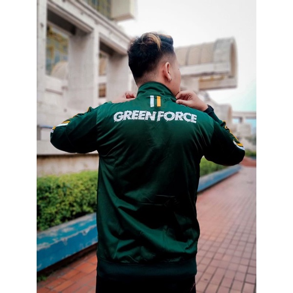 Jaket Persebaya hijau resleting Bonek Bonita