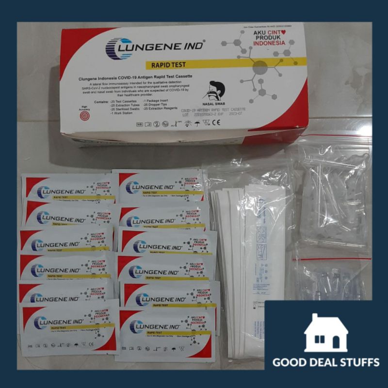 Alat Swab Antigen Merah Menkes