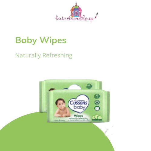 Cussons Baby Wipes 45 + 45/Tisu Basah Bayi/Beli 1 Gratis 1