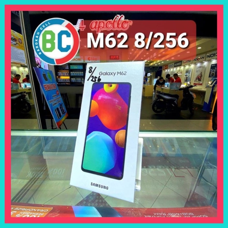 Samsung M62 8/256 Garansi Resmi TAM 1 Tahun