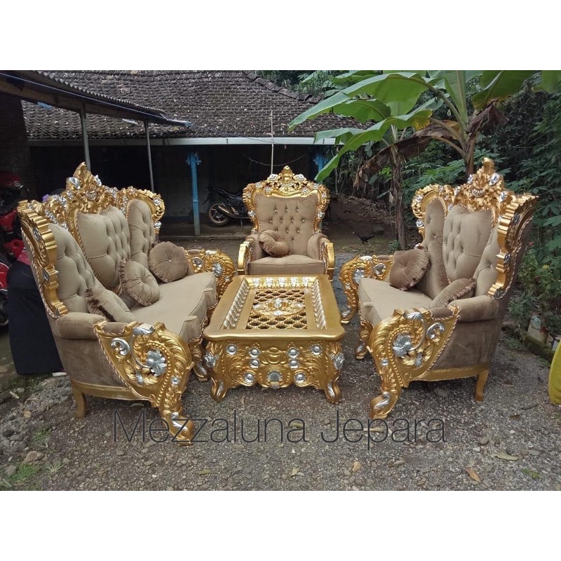 SOFA TAMU UKIR BELLAGIO / KURSI TAMU UKIR BELLAGIO / SOFA UKIR PREMIUM