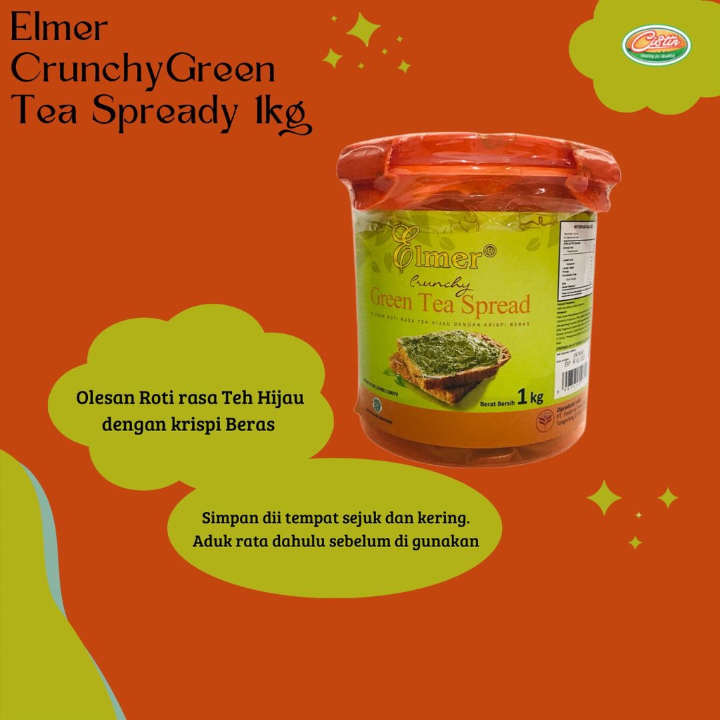 

Elmer Green Tea Spread 1 kg