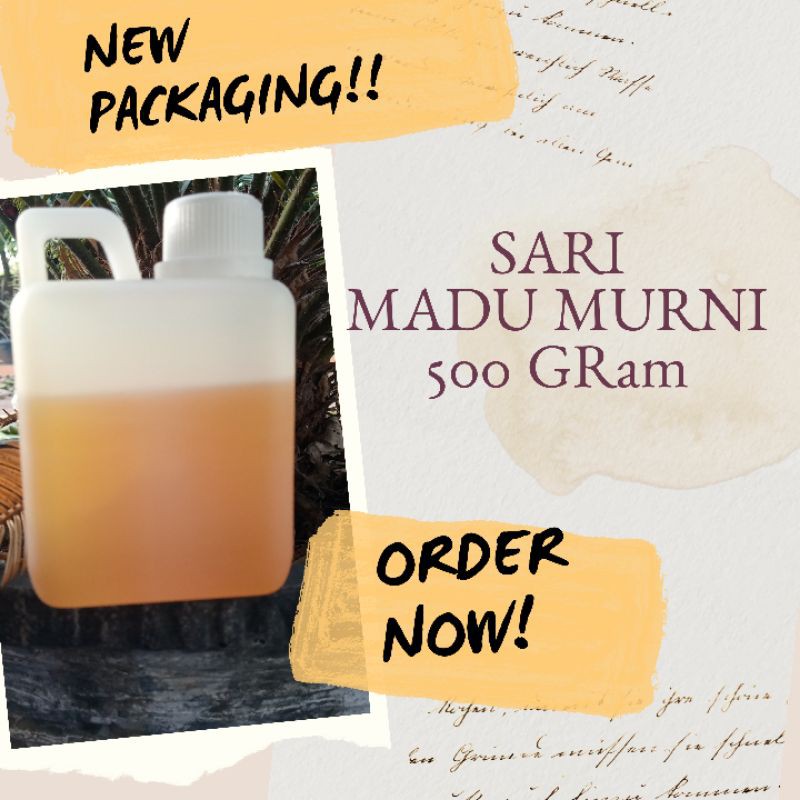 

MADU RANDU MULTIFLORA SARI MADU MURNI 500 GRAM ASLI ORIGINAL 100%