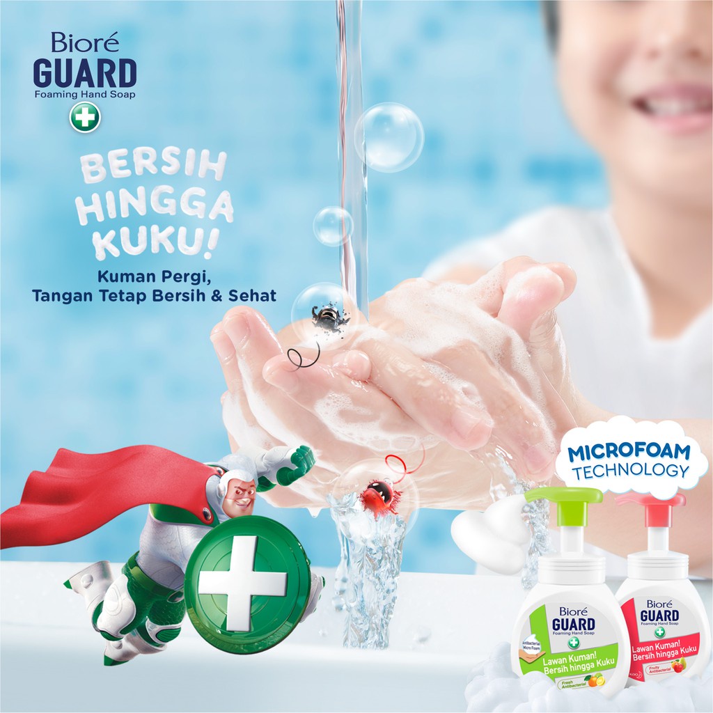 BIORE Hand Wash Foam Refill Sabun Cuci Tangan 250 Ml