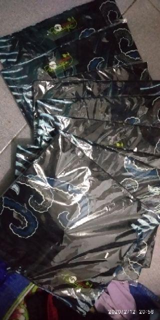 Kemeja Batik Pria Lengan Pendek Size M L Xl Xxl Bswart Batik Hrb026 Kenongo Hem Panjang Padi