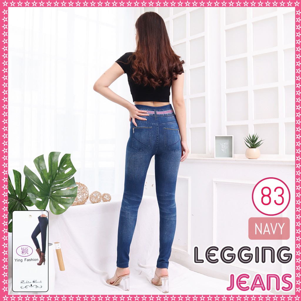 Celana Legging Jeans # 83 / legging jeans wanita /legging import