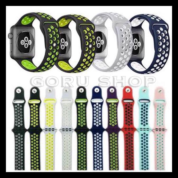 Strap Apple Watch Nike Iwatch 1 2 3 4 Sport Band Original 38 40 42 44 Kode 257