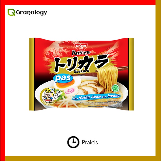 Nissin Gekikara Ramen Porsi Pas 76 gram - Torikara Kaldu Ayam