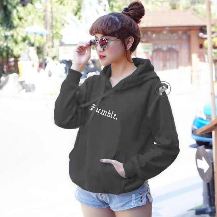 Sweater Hoodie HUMBLE/BAHAN BABYTERRY