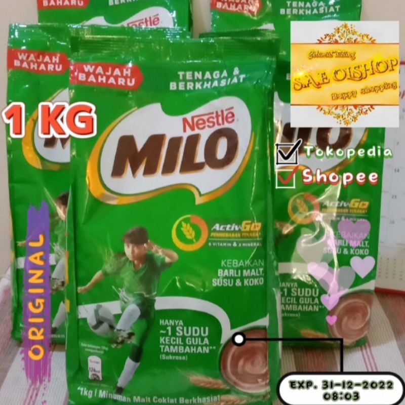 

MILO MALAYSIA 1 KG PACKING AMAN