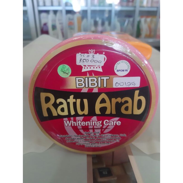 Bibit ratu arab original whitening care