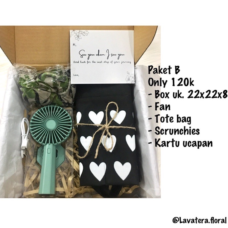 

gift box | hampers | hadiah | kado | paket B