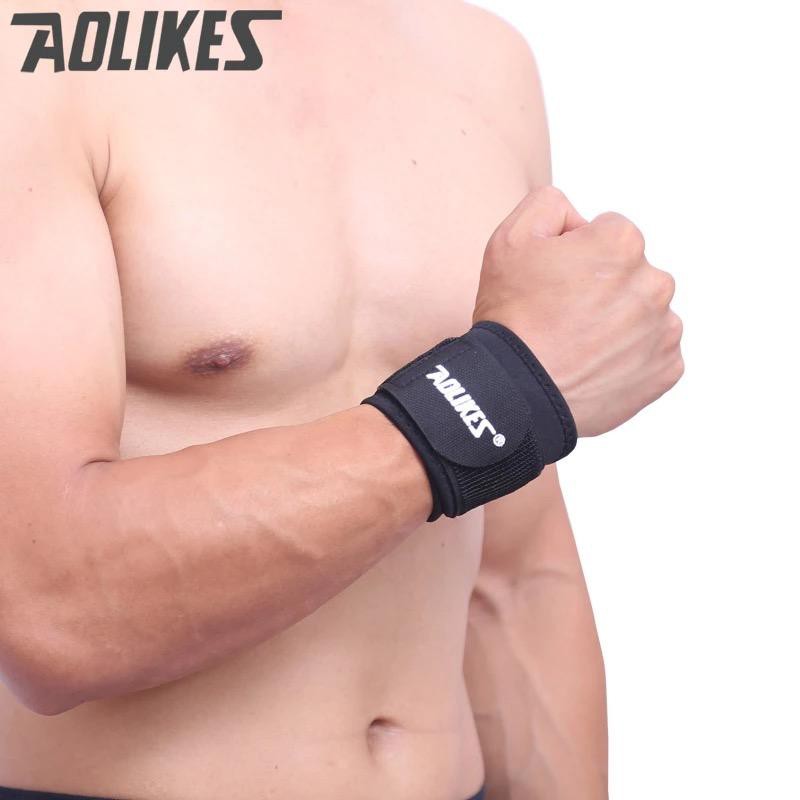 AOLIKES 7936 Neoprene Wrist Wrap / Wrist Support / Wristband - Deker Pelindung Pergelangan Tangan