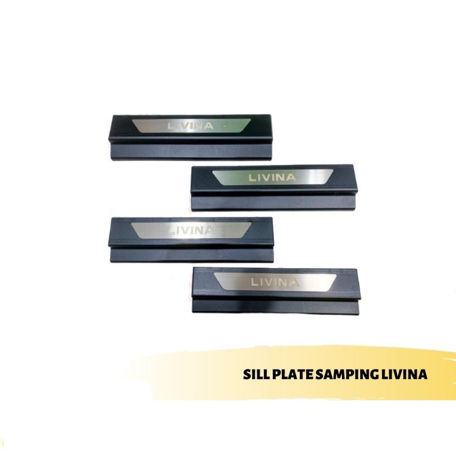 Sillplate Samping Livina Lampu Biru