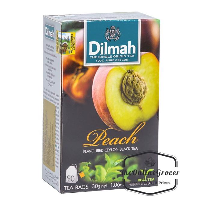 

[[BISA COD]] Dilmah Peach Tea 20s - Teh Celup No Envelope PRODUK TERBATAS Kode 487