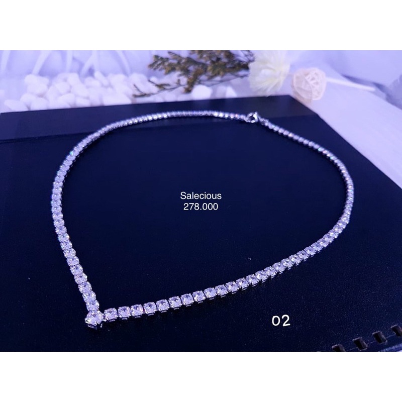 kalung mewah lapis emas model aurel