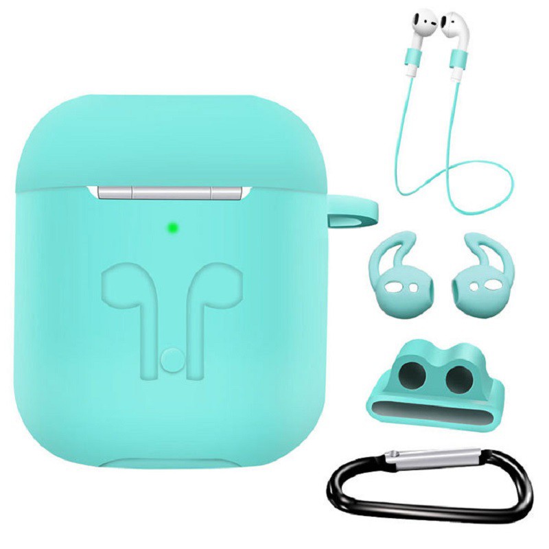 Airpods Air Schoten 2 Sto Fest Kopfh Rer Abdeckung Wasserdicht Bahan Silikon 5 In 1 Iphone Shopee Indonesia