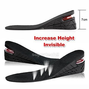 3 layer height Insole Sol PU Sepatu Penambah Tinggi Peninggi Badan