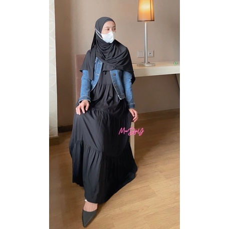 BELVA FLOWY DRESS/SLEEVELESS DRESS MAXI DRESS-2