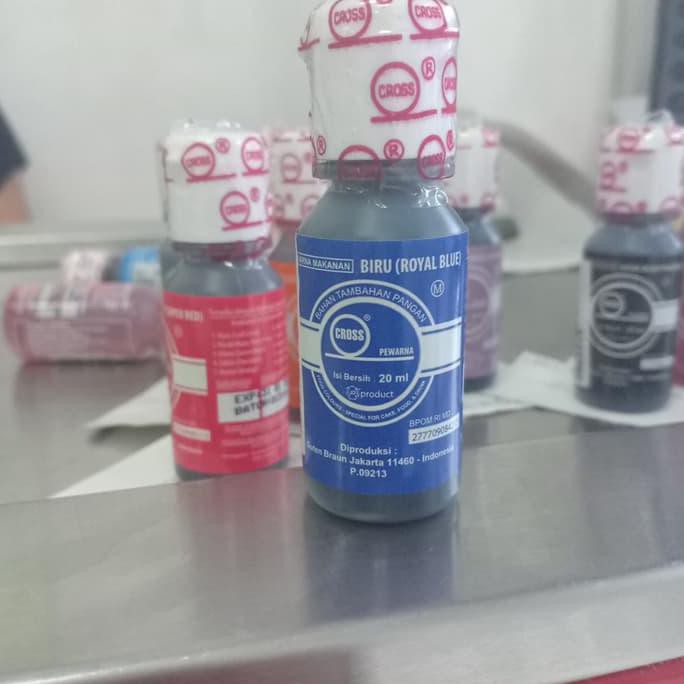 

31.87-Kue- Cross Pewarna Biru (Royal Blue) 20Ml -Terlengkap-Termurah-Dijamin.