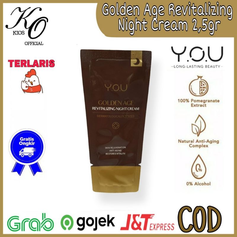 You Golden Age Revitalizing Night Cream 2,5gr