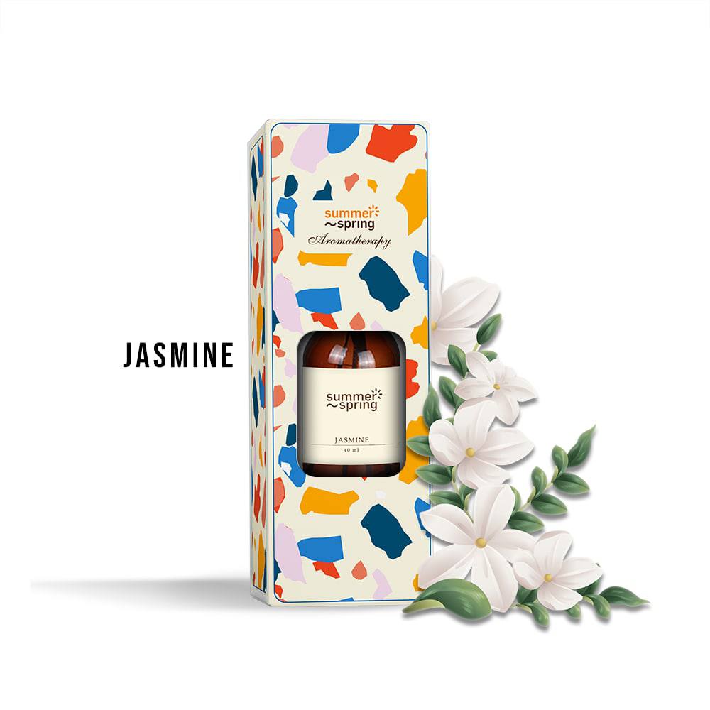 REED DIFFUSER JASMINE SUMMERSPRING - REED DIFFUSER SUMMERSPRING - REED DIFFUSER - REED DIFFUSER MURAH - REED DIFFUSER MEWAH - DIFFUSER - SUMMERSPRING