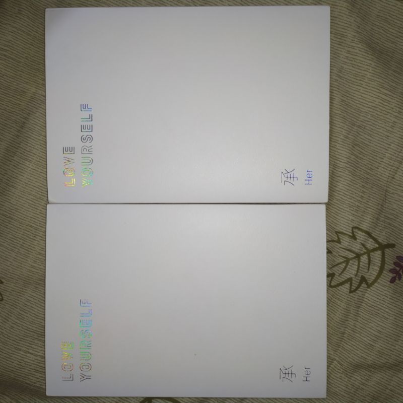 ALBUM BTS Love Yourself Her L & E ver. FULLSET (boleh nego tipis)