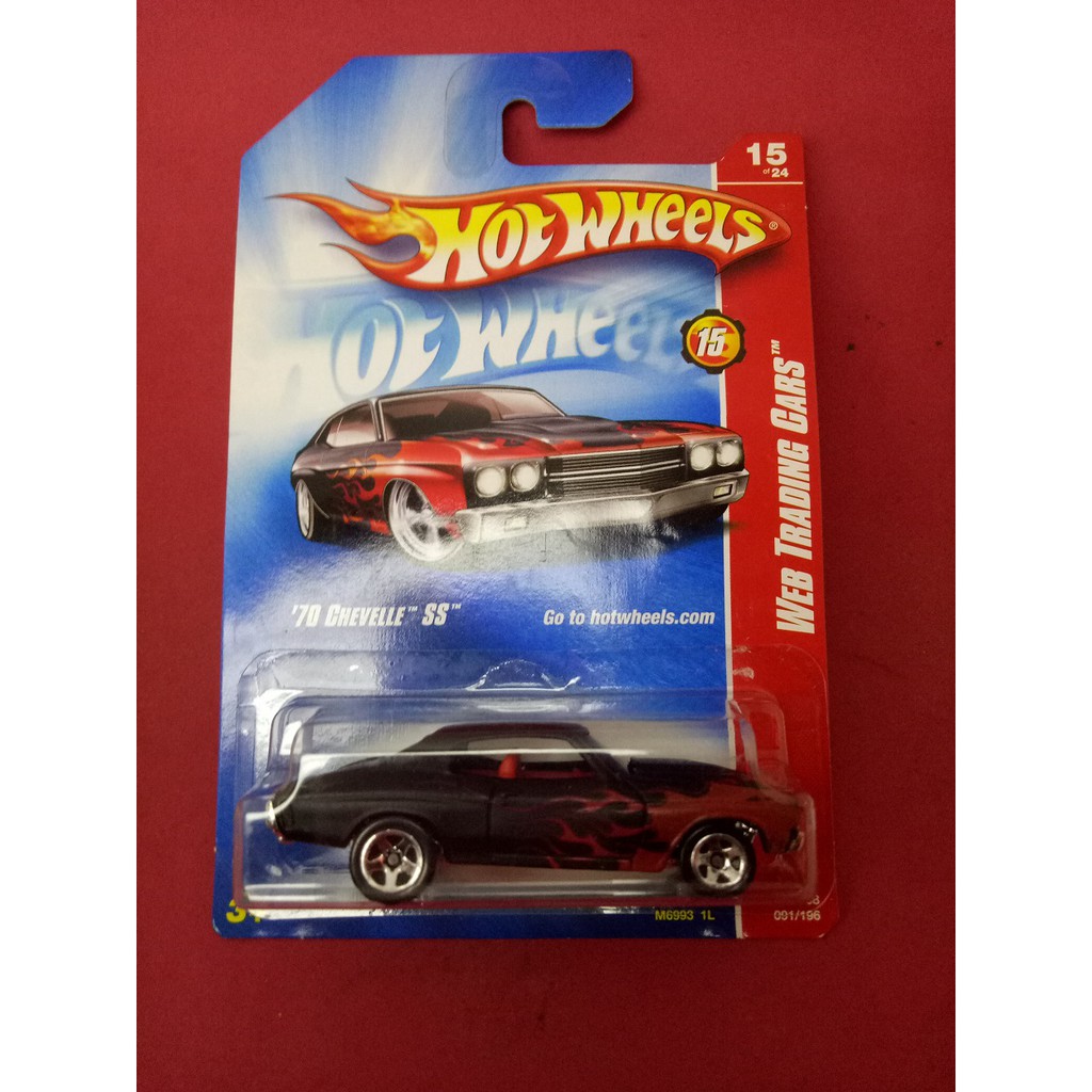 Hot Wheels HW Diecast Web Trading Cars 70 Chevelle SS