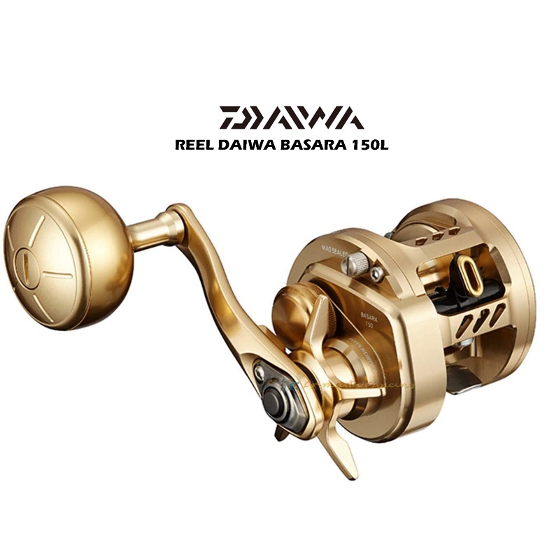 Reel Daiwa BASARA 150L | Overhead Jigging Reel | Magsealed I  Handle Kiri