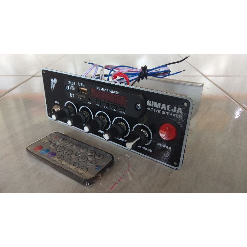 Kit aktif speaker mono Tip 2955 Tip 3055 plus mp3 player bluetooth