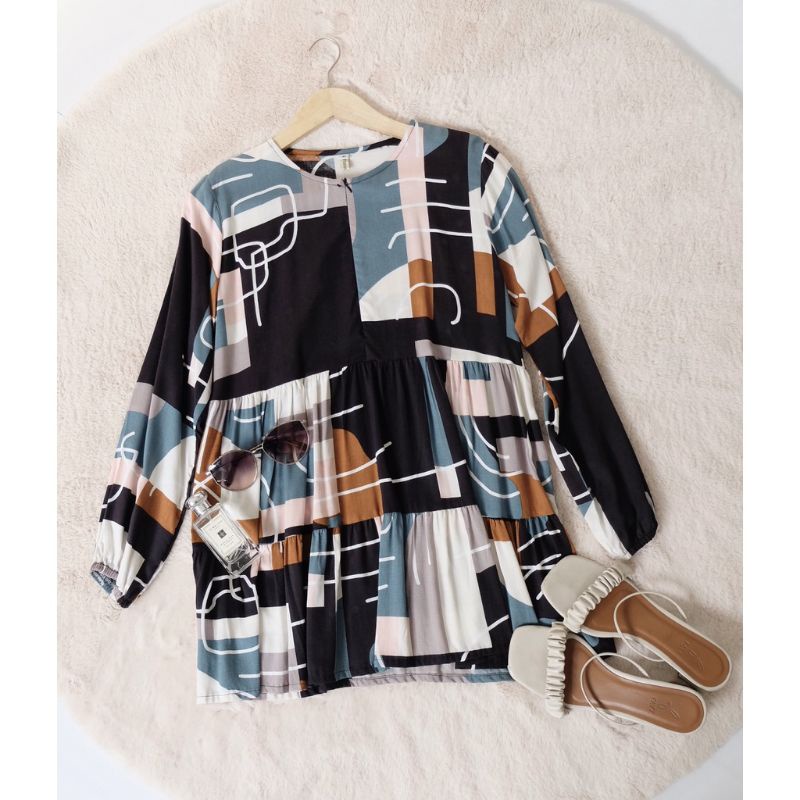 jenna blouse vanilla L