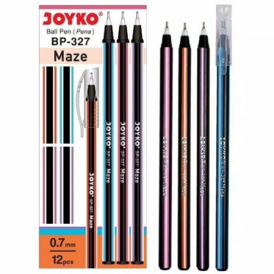 [1 PAK] Ballpoint / Pulpen JOYKO Maze BP-327 MURAH