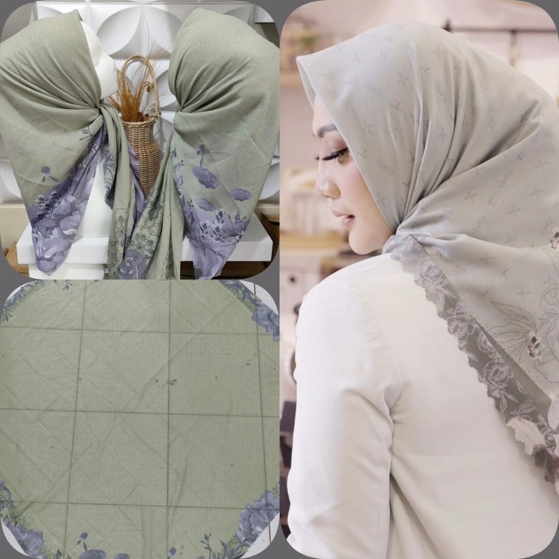 Hijab KW Brand La sabelle