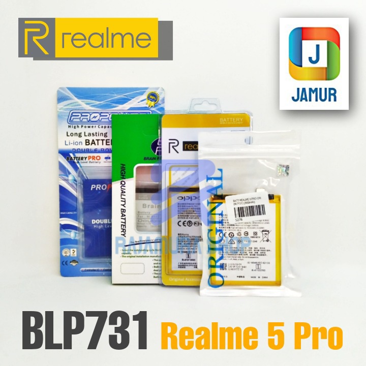 BATERAI REALME 5 PRO BLP731 BATRE REALME 5 PRO