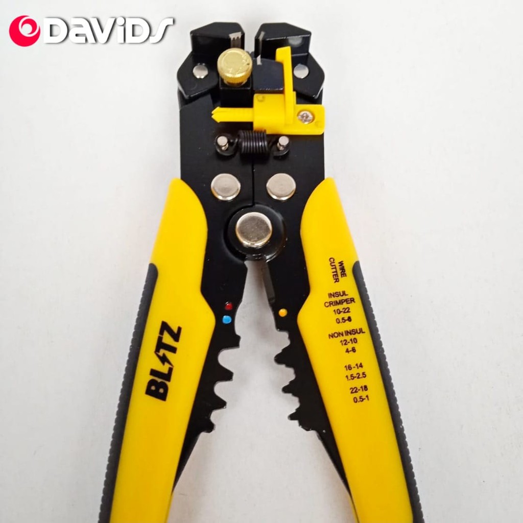 Blitz Tang Crimping Skun Potong Kupas Kabel Wire Stripper Krimping rj 45