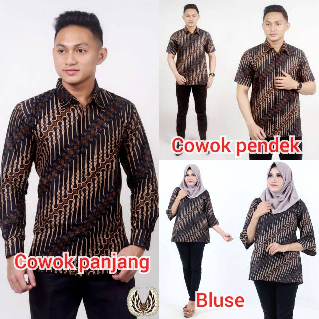 Atasan batik motif seno jarum M.L.XL.XXLlm