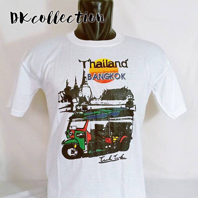 Kaos Thailand kaos Bangkok Souvenir kaos Pattaya