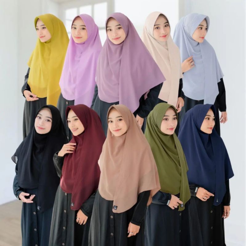 Azmeela Maisa Malaysia Shawl Instan (Malaysia shawl) by Azmeela
