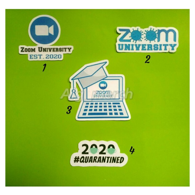 

Stiker Unik "zoom university