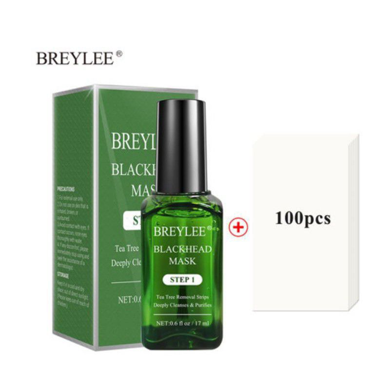 aschosme BREYLEE STEP 1 + STEP 2 - BREYLE BLACHHEAD MASK &amp; BREYLE SERUM PORE REFINING