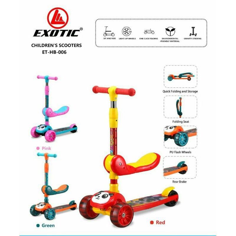 Scooter Anak Otoped Exotic HB 006