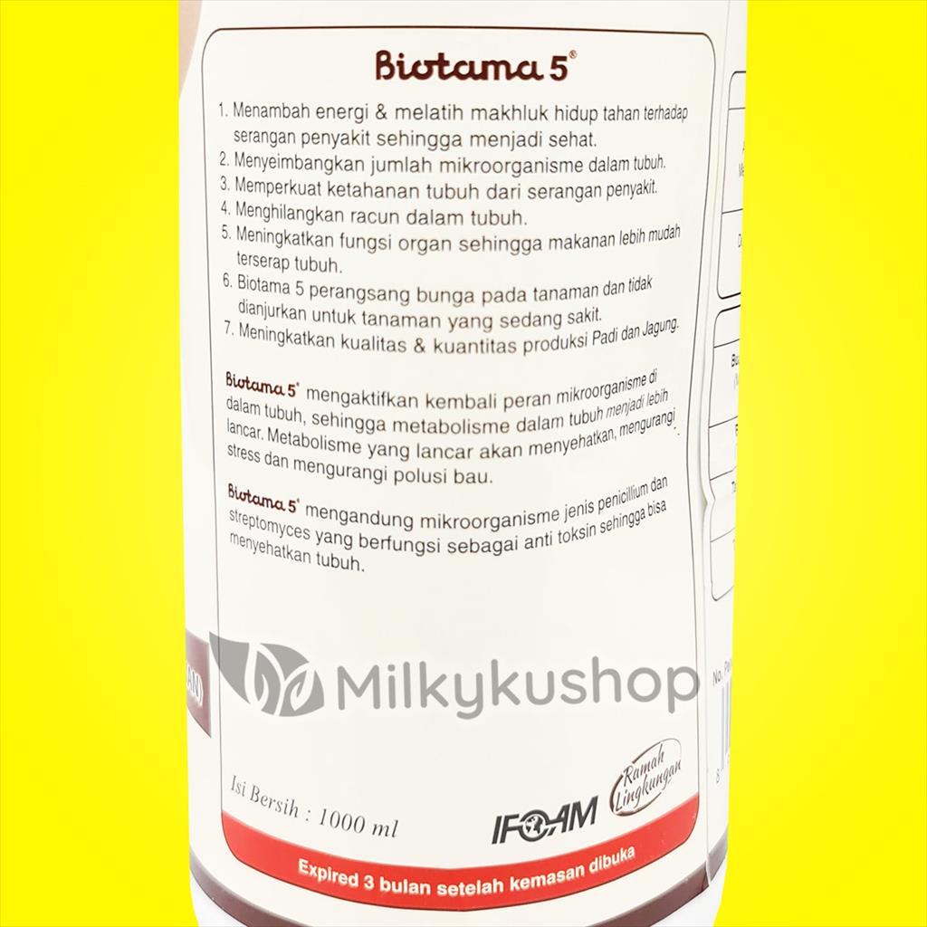 BIOTAMA 5 PENYEHAT TANAMAN DAN HEWAN 1000 ML