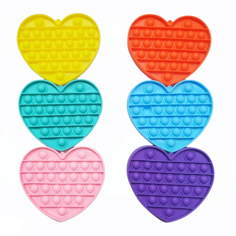 Mainan Popit Fidget Push it Pop it Mainan Trend Tiktok melatih sensor Motorik Anak-1