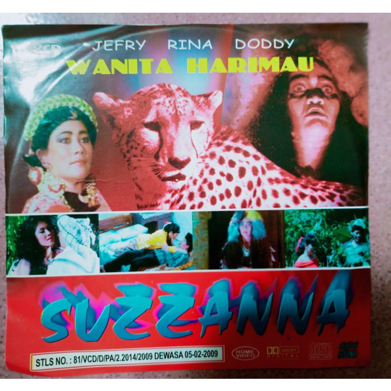 VCD original Suzanna S4NT3T 2 - WANITA HARIMAU